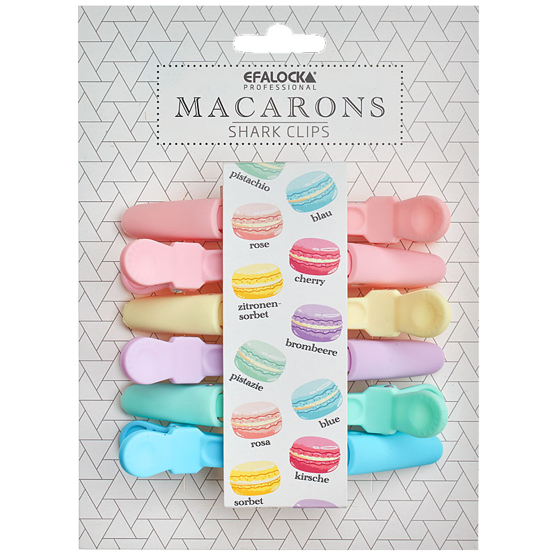 Pince Shark grande capacit clips macarons x6